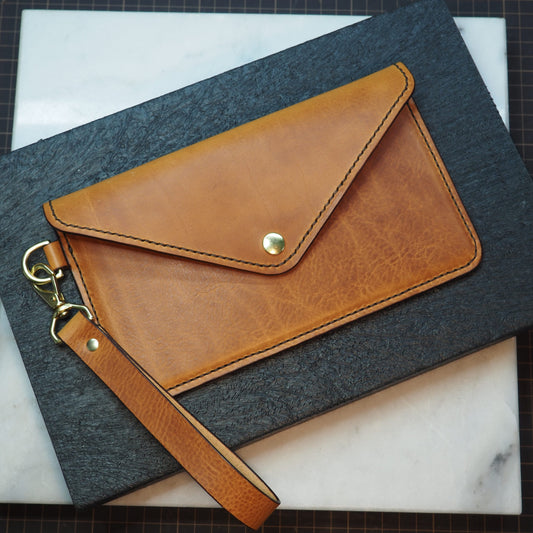 Clutch Wallet with Wristlet